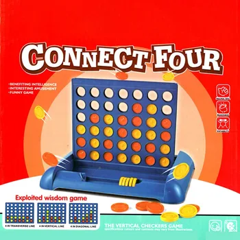 Zhefanku 1 Set 4 in a Line Board Classic Game Three-dimensional Four-game Chess Early Education Parent-child Interaction
Zhefanku 1 Set 4 in a Line Board Classic Game Three-dimensional Four-game Chess Early Education Parent-child Interaction