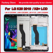 Écran tactile LCD avec châssis, 5.45 qualité AAA, pour LG K20 2019 K8 + LM-X120EMW LMX120EMW=