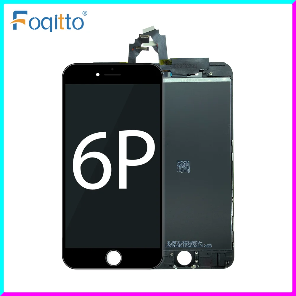 FOQITTO 5.5 inch Brand New LCD Screen Digitizer Display Assembly Replacement 100% Tested with Tempered Glass for iphone 6 Plus
FOQITTO 5.5 inch Brand New LCD Screen Digitizer Display Assembly Replacement 100% Tested with Tempered Glass for iphone 6 Plus