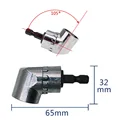 ZJCOSTOL Hex Bit 105 Degree Angle Screwdriver Socket Holder Adapter Adjustable Bits Drill Bit Angle Screw Driver Tool Socket