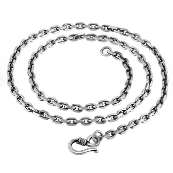 S925 Sterling Sliver Pure Sliver Men Women Oversize Chain Necklace Retro Vintage Taijiao Sterling Sliver S925 jewelry
S925 Sterling Sliver Pure Sliver Men Women Oversize Chain Necklace Retro Vintage Taijiao Sterling Sliver S925 jewelry