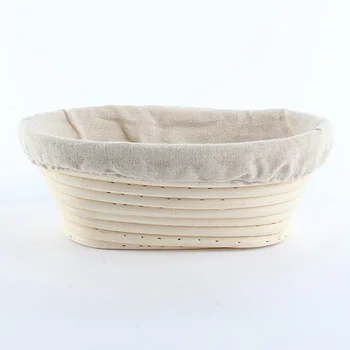 Durable Banneton Brotform Bread Proofing Rising Proving Oval Rattan Basket 1PCS est
Durable Banneton Brotform Bread Proofing Rising Proving Oval Rattan Basket 1PCS est