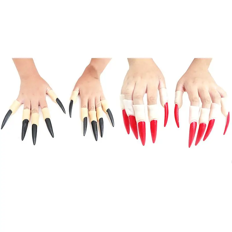 10pcs/set Witch Fingernail Claws Halloween Masquerade Finger Nails Trick Props For Cosplay Costume Party
10pcs/set Witch Fingernail Claws Halloween Masquerade Finger Nails Trick Props For Cosplay Costume Party