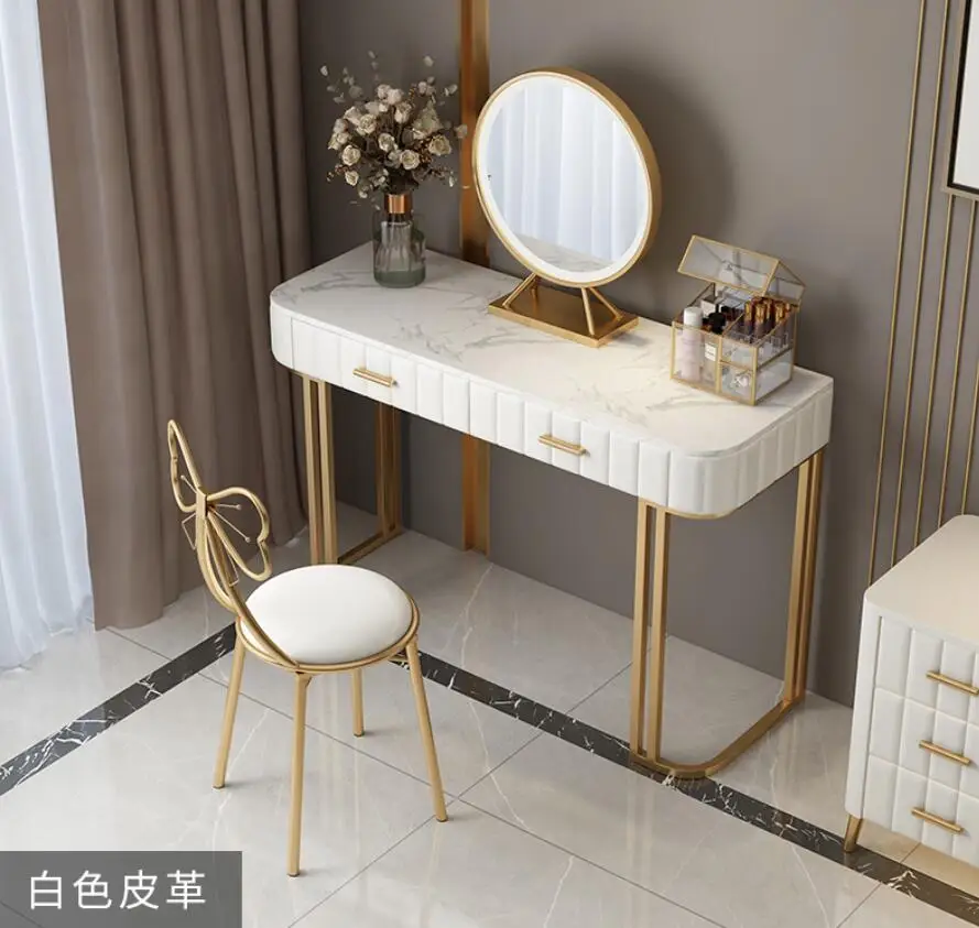 Dressing table bedroom modern simple small unit with mirror make-up net red ins wind storage make-up table
Dressing table bedroom modern simple small unit with mirror make-up net red ins wind storage make-up table