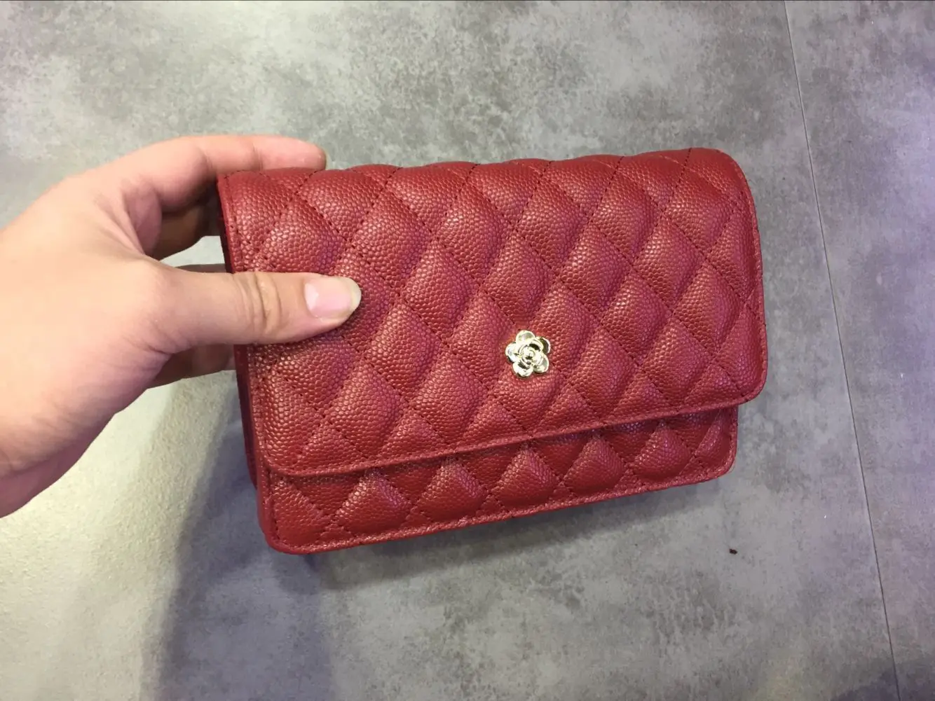 2019 EXCLUSIVE Customizable Graceful Car Suture Rhombus Bag with Chain Shoulder WOMEN'S Bag Leather Packet
2019 EXCLUSIVE Customizable Graceful Car Suture Rhombus Bag with Chain Shoulder WOMEN'S Bag Leather Packet