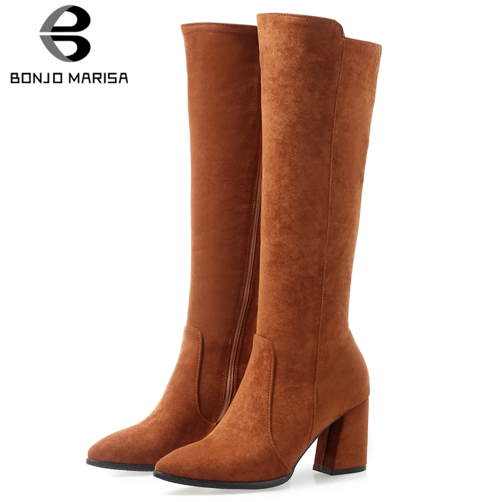 BONJOMARISA New Plus Size 32-47 Pointed Toe Knee High Boots Women 2019 Winter Add Fur Knight Boots Ladies High Heels Shose Woman
BONJOMARISA New Plus Size 32-47 Pointed Toe Knee High Boots Women 2019 Winter Add Fur Knight Boots Ladies High Heels Shose Woman
