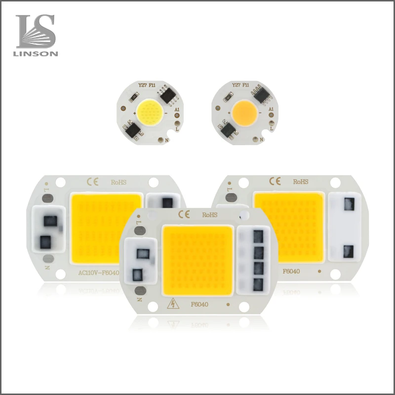 LED COB Chip 10W 20W 30W 50W 220V Smart IC No Need Driver 3W 5W 7W 9W LED Bulb Lamp for Flood Light Spotlight Diy Lighting
LED COB Chip 10W 20W 30W 50W 220V Smart IC No Need Driver 3W 5W 7W 9W LED Bulb Lamp for Flood Light Spotlight Diy Lighting