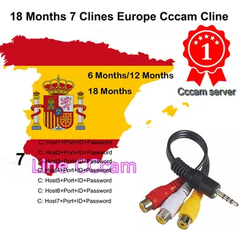 2020 Stable Cccam Europe Spain Poland Germany For 18 Months Cccam Clines Satellite Tv Receiver 7lines WIFI FULL HD DVB-S2 Ccams
2020 Stable Cccam Europe Spain Poland Germany For 18 Months Cccam Clines Satellite Tv Receiver 7lines WIFI FULL HD DVB-S2 Ccams