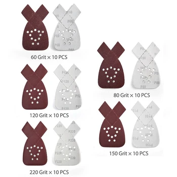 50PCS 60 80 120 150 220 Grit 12 Holes Hook & Loop Mouse Sanding Sheets Pads Set Aluminum Oxide Sandpaper Sander Accessories
50PCS 60 80 120 150 220 Grit 12 Holes Hook & Loop Mouse Sanding Sheets Pads Set Aluminum Oxide Sandpaper Sander Accessories