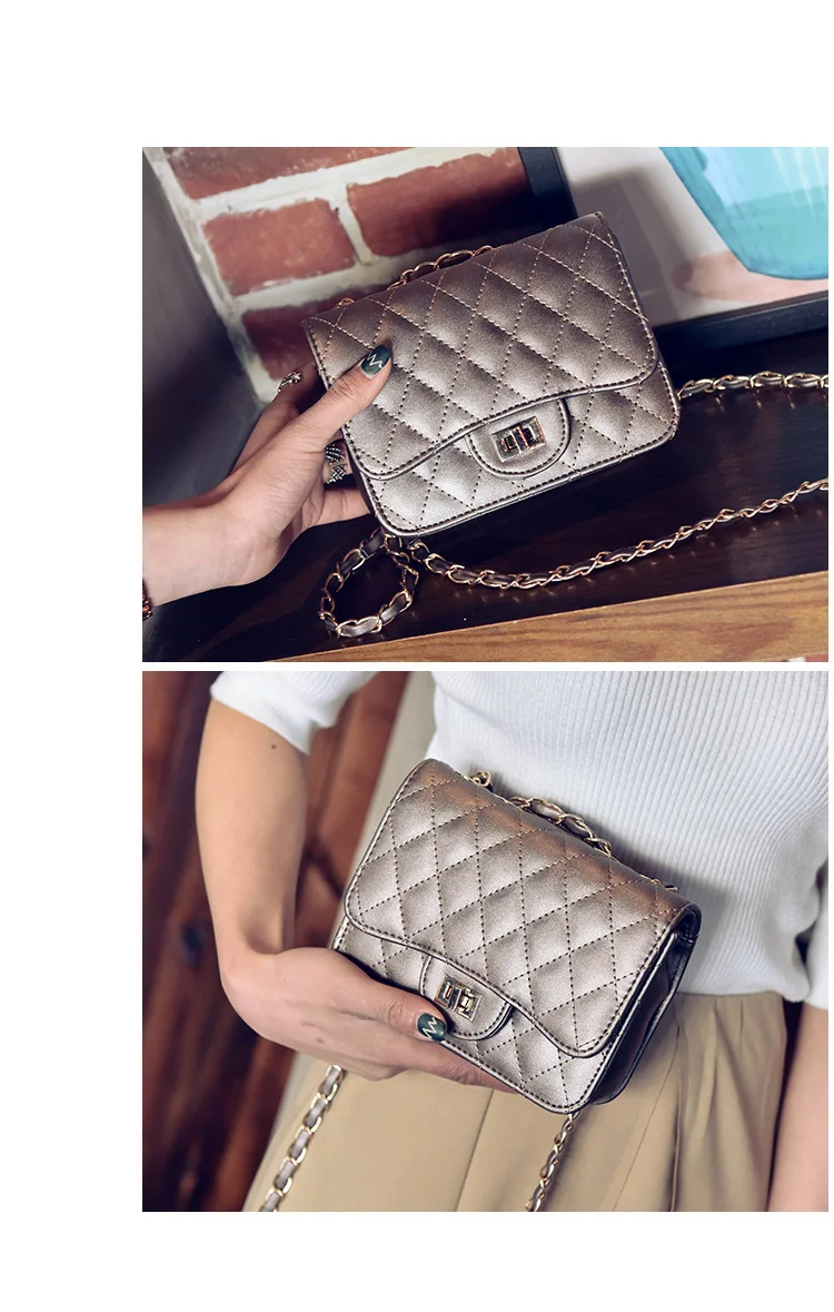 Women's 2017 New Style Shoulder Bag Europe And America Style Lock Pattern Shoulder Square Sling Bag
Women's 2017 New Style Shoulder Bag Europe And America Style Lock Pattern Shoulder Square Sling Bag