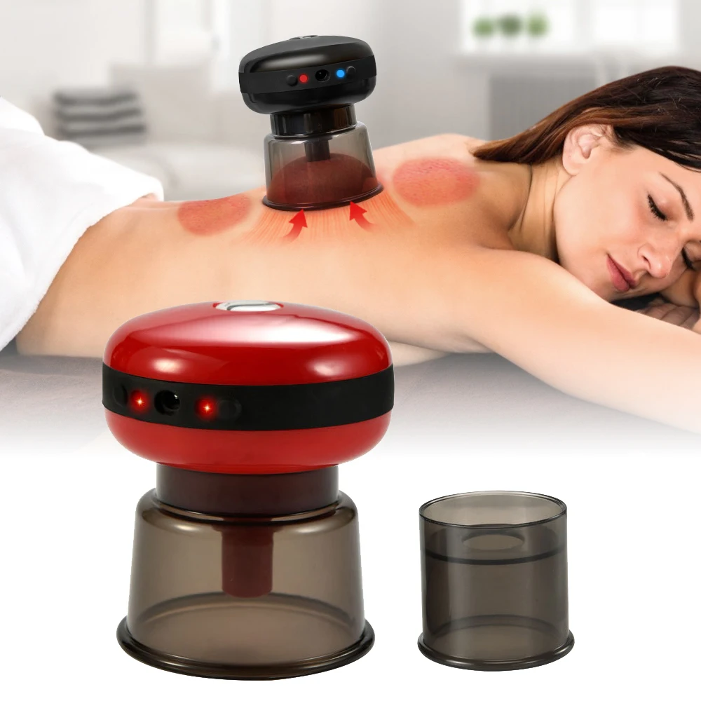 

Smart Vacuum Suction Cup Cupping Therapy Massage Jars Ventosas Anti-Cellulite Massager Body Cups Fat Burning Slimming Masajeador