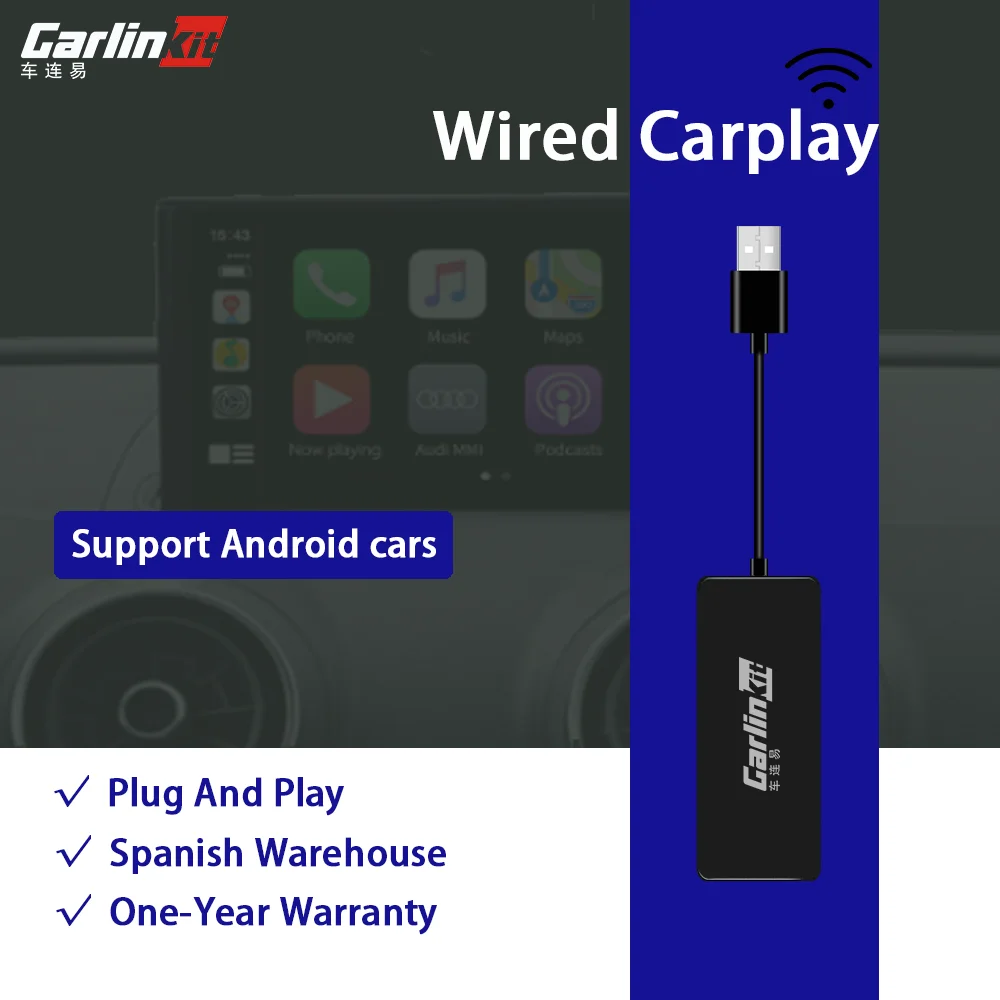 Carlinkit USB CarPlay ключ/Android авто для Android автомобиля мультимедиа плеер iPhone Телефон
