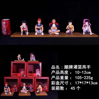 10-12cm Anime Figure PVC SLAM DUNK Action Figure Sakuragi Akagi Rukawa Mitsui Anime SlamDunk Model Toy Kid Collectibles
10-12cm Anime Figure PVC SLAM DUNK Action Figure Sakuragi Akagi Rukawa Mitsui Anime SlamDunk Model Toy Kid Collectibles