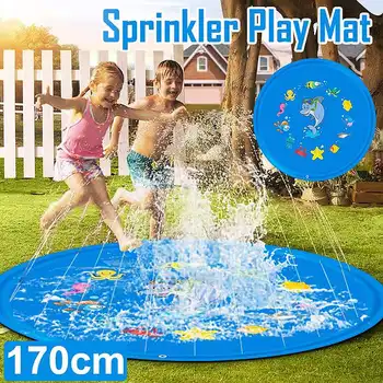Children's Inflatable Water Playing Mat Sprinkle Splash Play Mattresses Swimming pool toy accessories Kids Spray Baby Toys
Children's Inflatable Water Playing Mat Sprinkle Splash Play Mattresses Swimming pool toy accessories Kids Spray Baby Toys