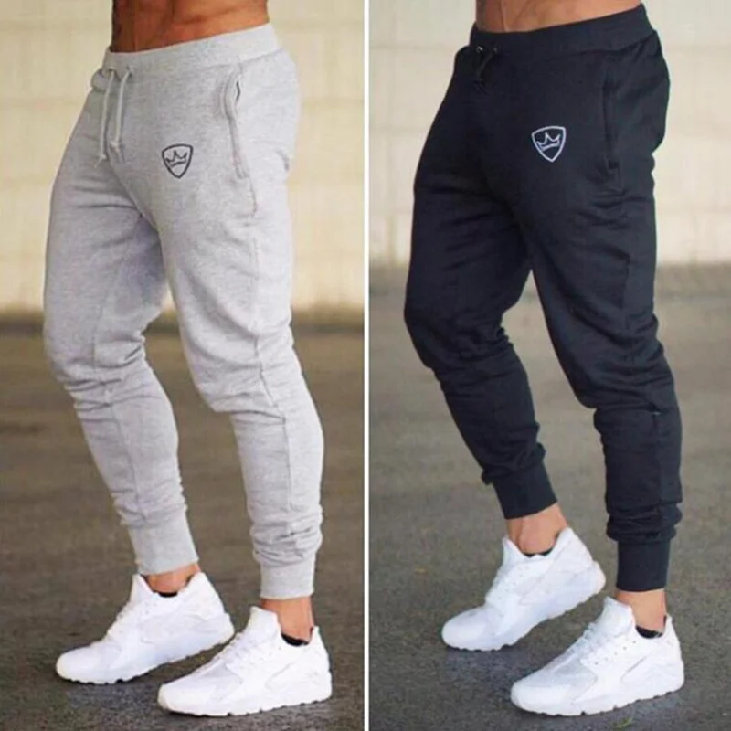 

2020 Summer New Fashion Thin section Pants Men Casual Trouser Jogger Bodybuilding Fitness Sweat Time limited Sweatpants