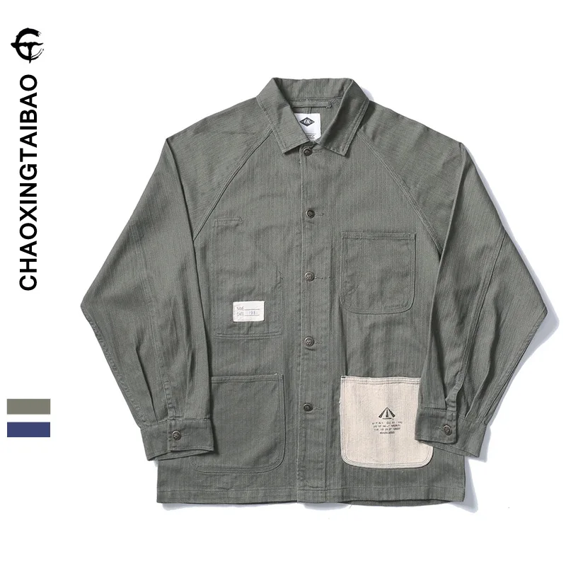 Fashion-Shape Finder, | Japanese-style Retro Popular Brand MDNS Military-Style Casual Coat MEN'S Labor Jacket Youth Students
Fashion-Shape Finder, | Japanese-style Retro Popular Brand MDNS Military-Style Casual Coat MEN'S Labor Jacket Youth Students