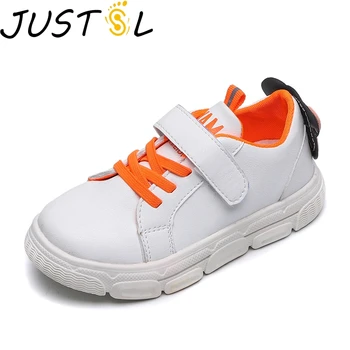 JUSTSL 2020 Spring New Children's Casuak Flat Shoes Kids Fashion sneakers Non-slip Boys Girls Sport White Shoes
JUSTSL 2020 Spring New Children's Casuak Flat Shoes Kids Fashion sneakers Non-slip Boys Girls Sport White Shoes