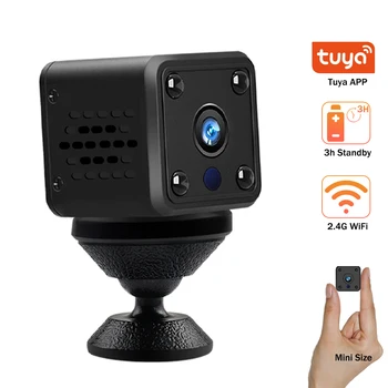 Hismaho Mini Camera 1080P HD IP Camera WIFI Home Security Camera Baby Monitor Battery Power Tuya Smart Life APP Night Vision
Hismaho Mini Camera 1080P HD IP Camera WIFI Home Security Camera Baby Monitor Battery Power Tuya Smart Life APP Night Vision