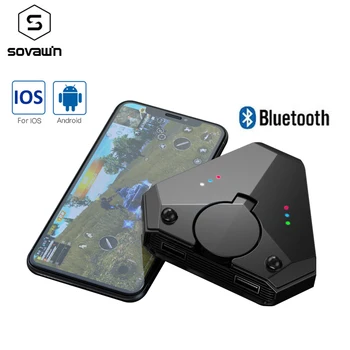 Pubg Controller Gamepad Bluetooth Smartphone Android Mobile Phone Gamepad Gamer Keyboard Mouse Converter For iPad to PC Adapter
Pubg Controller Gamepad Bluetooth Smartphone Android Mobile Phone Gamepad Gamer Keyboard Mouse Converter For iPad to PC Adapter
