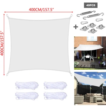 4x3m Waterproof Oxford Awning+40pcs Hook Outdoor Sun Shelter Patio Pool Shade Beach Camping Awning Canopy Sunshade Dropshipping
4x3m Waterproof Oxford Awning+40pcs Hook Outdoor Sun Shelter Patio Pool Shade Beach Camping Awning Canopy Sunshade Dropshipping