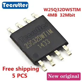 5PCS W25Q32DWSTIM 25Q32DWTIM VSOP8 4MB 32Mbit 25Q32 1.8V SPI NOR FLASH Free shipping
5PCS W25Q32DWSTIM 25Q32DWTIM VSOP8 4MB 32Mbit 25Q32 1.8V SPI NOR FLASH Free shipping