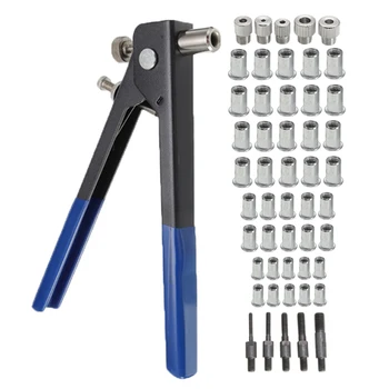 Hand Riveter Nut M3-M8 Stainless Steel Household Repair Tools Rivet Gun Kit Threaded Nut Rive Tool with Rivnut Nutsert
Hand Riveter Nut M3-M8 Stainless Steel Household Repair Tools Rivet Gun Kit Threaded Nut Rive Tool with Rivnut Nutsert