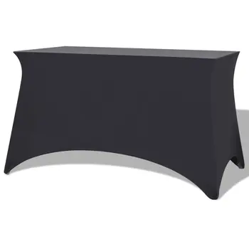 Vidaxl stretch table cover 2 pcs. 183x76x74 cm anthracite 
Vidaxl stretch table cover 2 pcs. 183x76x74 cm anthracite