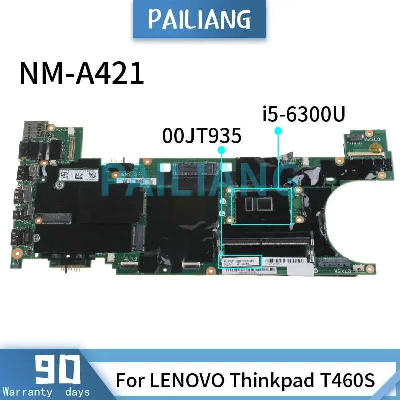 I5-6300U For LENOVO Thinkpad T460S Notebook Mainboard BT460 NM-A421 00JT935 4GB RAM Laptop Motherboard Fully Tested
I5-6300U For LENOVO Thinkpad T460S Notebook Mainboard BT460 NM-A421 00JT935 4GB RAM Laptop Motherboard Fully Tested