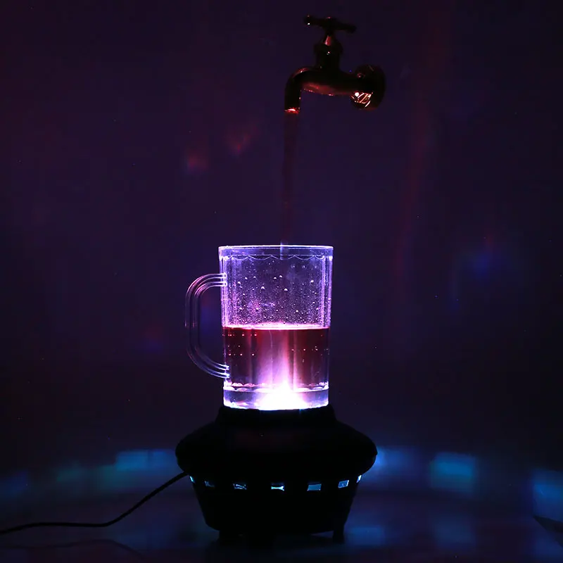 Yellow Suspended Faucet Magic Props Decorative Ornaments Portable Magic Faucet Lamp LED Plastic Durable Suspended Taps
Yellow Suspended Faucet Magic Props Decorative Ornaments Portable Magic Faucet Lamp LED Plastic Durable Suspended Taps