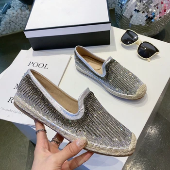 2020 High quality Women fashion flat Small fragrance wind new style Drill fisherman's shoes lazy person Slip-on shoes
2020 High quality Women fashion flat Small fragrance wind new style Drill fisherman's shoes lazy person Slip-on shoes
