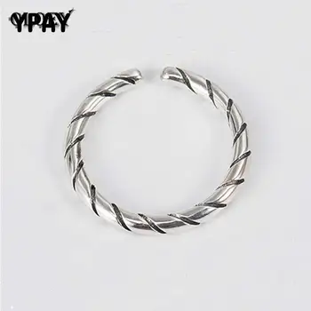YPAY Genuine 925 Sterling Silver Finger Rings for Men Women Vintage Simple Adjustable Toe Ring Fine Engagement Jewelry YMR430
YPAY Genuine 925 Sterling Silver Finger Rings for Men Women Vintage Simple Adjustable Toe Ring Fine Engagement Jewelry YMR430