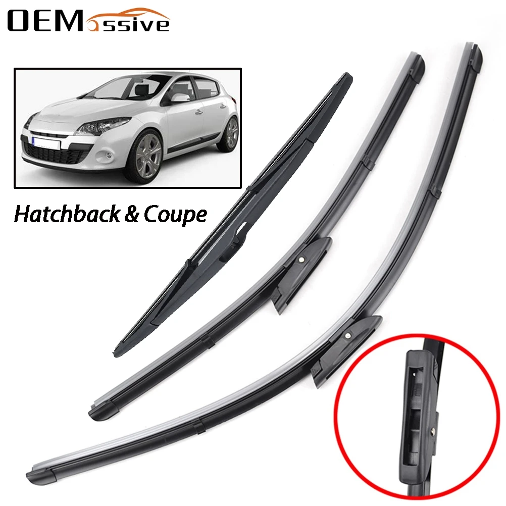 Front Rear Window Windshield Windscreen Wiper Blades For Renault Megane 3 Hatchback Coupe 2009 2010 2011 2012 2013 2014
Front Rear Window Windshield Windscreen Wiper Blades For Renault Megane 3 Hatchback Coupe 2009 2010 2011 2012 2013 2014
