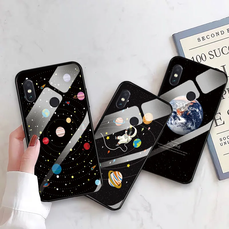 For Xiaomi Redmi Note 5 Pro Tempered Glass Phone Case For Xiaomi Redmi Note 5Pro Pretty Planet Back Protective Cover Phone Shell
For Xiaomi Redmi Note 5 Pro Tempered Glass Phone Case For Xiaomi Redmi Note 5Pro Pretty Planet Back Protective Cover Phone Shell