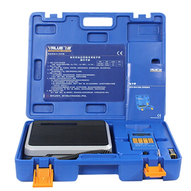 Electronic scale VES-50A precision of the cold media is called quantitative fluorine balance scale refrigeration tools
Electronic scale VES-50A precision of the cold media is called quantitative fluorine balance scale refrigeration tools