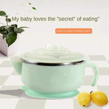 Baby Learning Dishes With Suction Cup Kids Safety Dinnerware Set Assist Bowl Temperature Sensing Spoon Tableware training Bowl
Baby Learning Dishes With Suction Cup Kids Safety Dinnerware Set Assist Bowl Temperature Sensing Spoon Tableware training Bowl