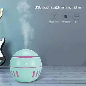 Mini USB Humidifier Aroma Essential Oil Diffuser Ultrasonic Humidifier 130ML Air Purifier LED Night light for Office Home
Mini USB Humidifier Aroma Essential Oil Diffuser Ultrasonic Humidifier 130ML Air Purifier LED Night light for Office Home