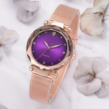 Luxury Women Watches Magnetic Starry Sky Female Clock Quartz Wristwatch Fashion Ladies Wrist Watch Reloj Mujer Relogio Feminino
Luxury Women Watches Magnetic Starry Sky Female Clock Quartz Wristwatch Fashion Ladies Wrist Watch Reloj Mujer Relogio Feminino