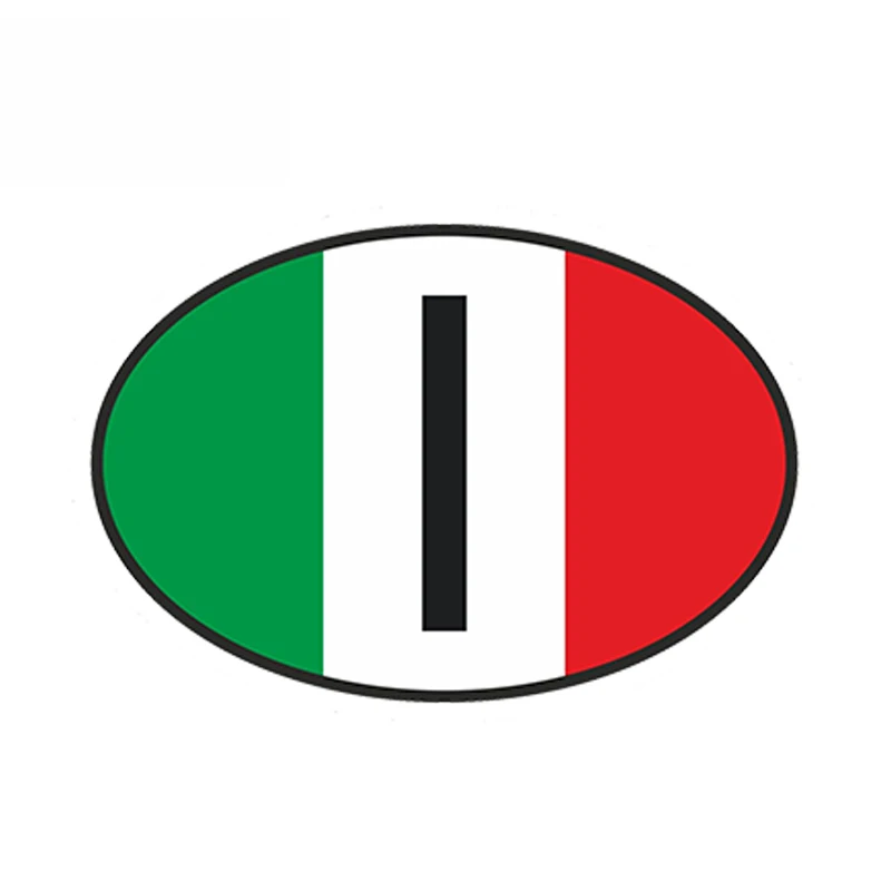 SZWL I Italy Country Code Oval with Italian Flag Car Sticker Creative Decal Helmet Waterproof Bumper Accessories Vinyl,13cm*9cm
SZWL I Italy Country Code Oval with Italian Flag Car Sticker Creative Decal Helmet Waterproof Bumper Accessories Vinyl,13cm*9cm