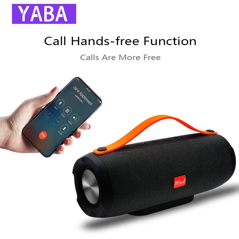 YABA Portable wireless Bluetooth Speaker Stereo big power 10W system TF FM Radio Music Subwoofer Column Speakers for Computer
YABA Portable wireless Bluetooth Speaker Stereo big power 10W system TF FM Radio Music Subwoofer Column Speakers for Computer