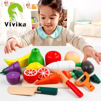 Wooden Children's Educational Toys Early Childhood Play House Simulation Cutting Fruits and Vegetables Honestly Happy Gift 
Wooden Children's Educational Toys Early Childhood Play House Simulation Cutting Fruits and Vegetables Honestly Happy Gift