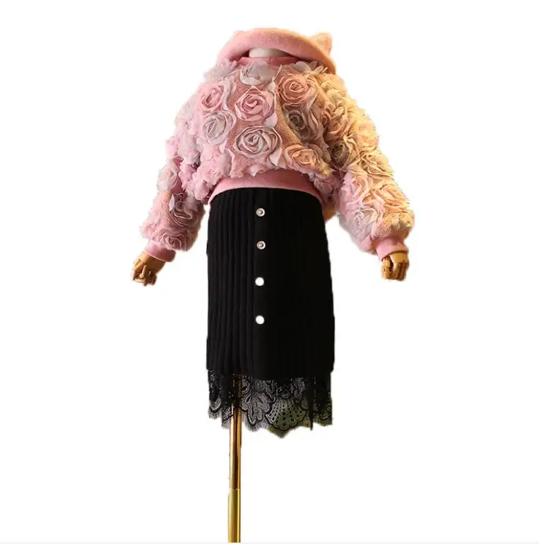 Children's thick sweater 2019 winter new girls sweet wind three-dimensional flower quilted plus velvet sweater
Children's thick sweater 2019 winter new girls sweet wind three-dimensional flower quilted plus velvet sweater