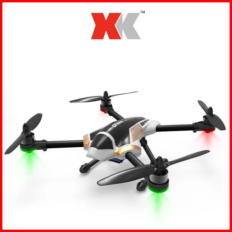 

Original XK X251 2.4G 4CH 6 Axis Gyro With Brushless Motor 3D 6G Mode LED Light Dazzle RC Drones Quadcopter RTF