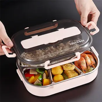 Portable Stainless Steel Dinner Box Lunch Storage for Kids with Compartment Tableware Hot In Microwave Anti-overflow Lunch Box
Portable Stainless Steel Dinner Box Lunch Storage for Kids with Compartment Tableware Hot In Microwave Anti-overflow Lunch Box