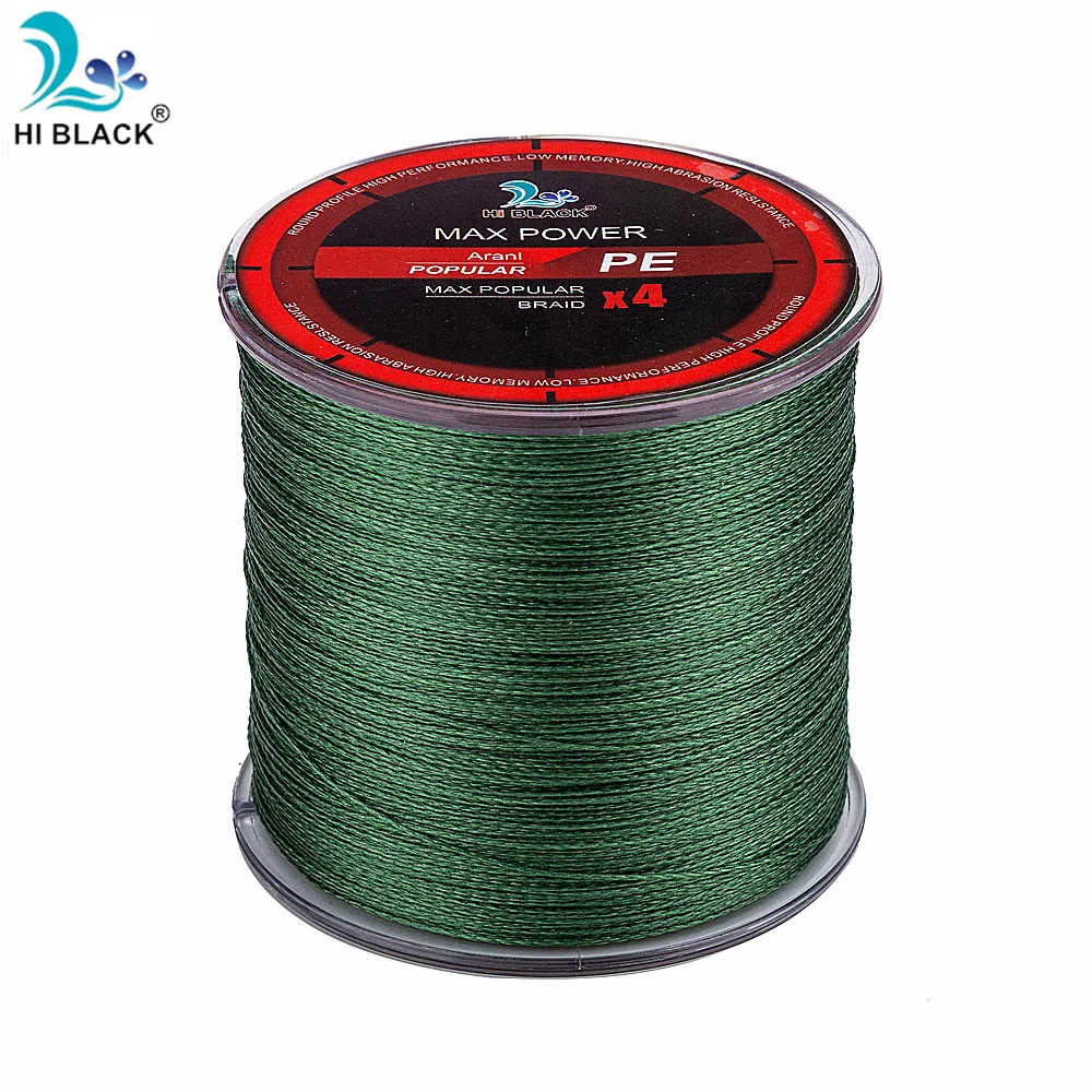 

2019 New 300M 500M 1000M 4 Strands 8-80LB Braided Fishing Line PE Multilament Braid Lines wire Smoother Floating Line
