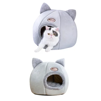 Warm House for Cat Dog Pet Litter Semi-Closed Kennel Winter Warm Nest Soft Plus Velvet Deep Sleep Mat Pad Pet Nest Cat Tent Bed
Warm House for Cat Dog Pet Litter Semi-Closed Kennel Winter Warm Nest Soft Plus Velvet Deep Sleep Mat Pad Pet Nest Cat Tent Bed