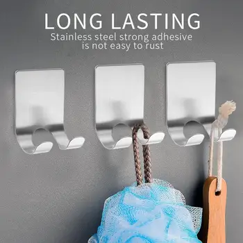 Stainless Steel Wall Mounted Type Self Adhesive Hook Stainless Steel Razor Holder Durable Water Towel Brushed Convenient
Stainless Steel Wall Mounted Type Self Adhesive Hook Stainless Steel Razor Holder Durable Water Towel Brushed Convenient