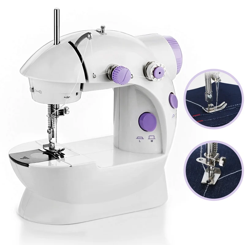 1PCs Handheld Sewing Machine Speed Adjustment Household Miniature Desktop Electric Mini Automatic Foot Pedal Sewing Machine
1PCs Handheld Sewing Machine Speed Adjustment Household Miniature Desktop Electric Mini Automatic Foot Pedal Sewing Machine