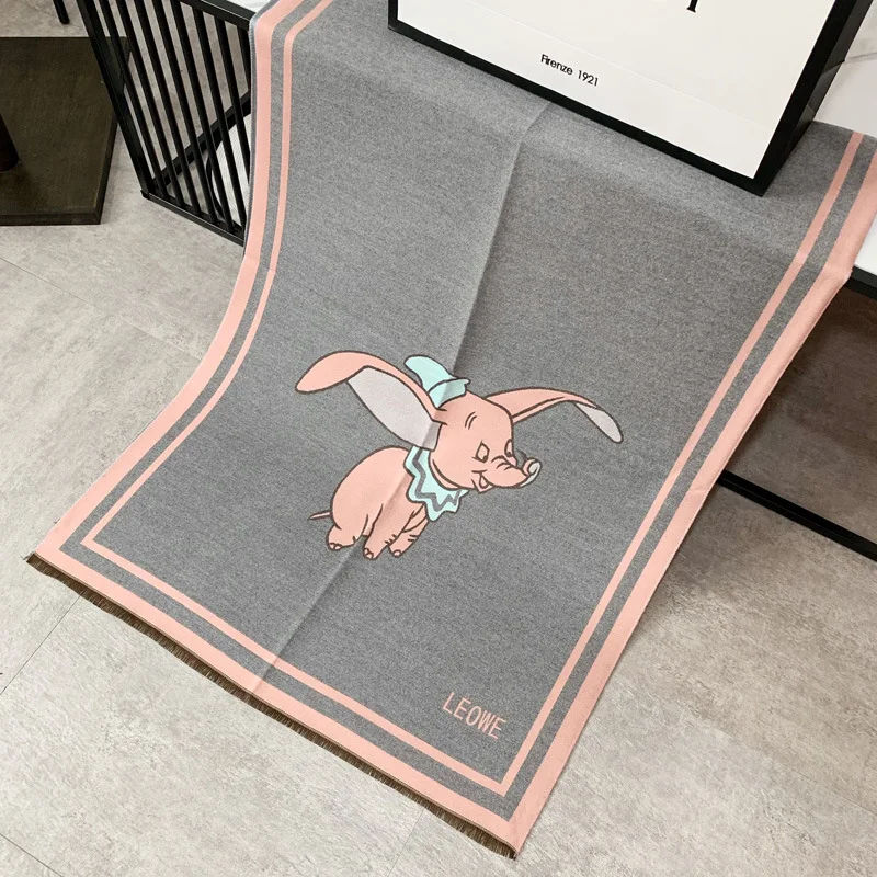 Fall and Winter 2019 New Small Flying Elephant Designed Cashmere Scarf,Warm and Thicker Lady's Shawl Dual Use blanket scarf
Fall and Winter 2019 New Small Flying Elephant Designed Cashmere Scarf,Warm and Thicker Lady's Shawl Dual Use blanket scarf