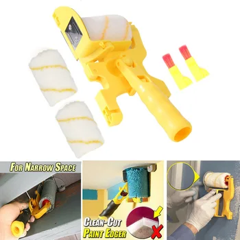 6Pcs Paint Edger Roller Brush Tools Portable Clean-Cut Brush for Home Wall Ceilings
6Pcs Paint Edger Roller Brush Tools Portable Clean-Cut Brush for Home Wall Ceilings
