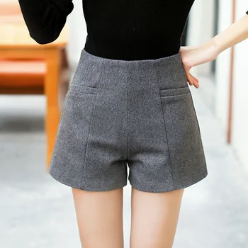 Midi Woolen Shorts High Waist Wide Leg Short Pants Autumn Winter Half Booty Shorts Loose Casual Trousers Plus Size XXL Black
Midi Woolen Shorts High Waist Wide Leg Short Pants Autumn Winter Half Booty Shorts Loose Casual Trousers Plus Size XXL Black